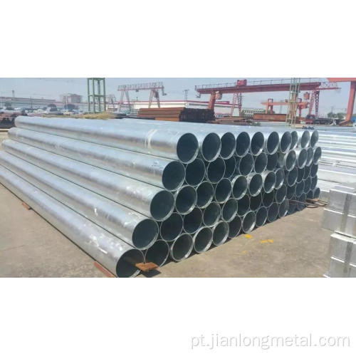 L245 tubo de aço galvanizado